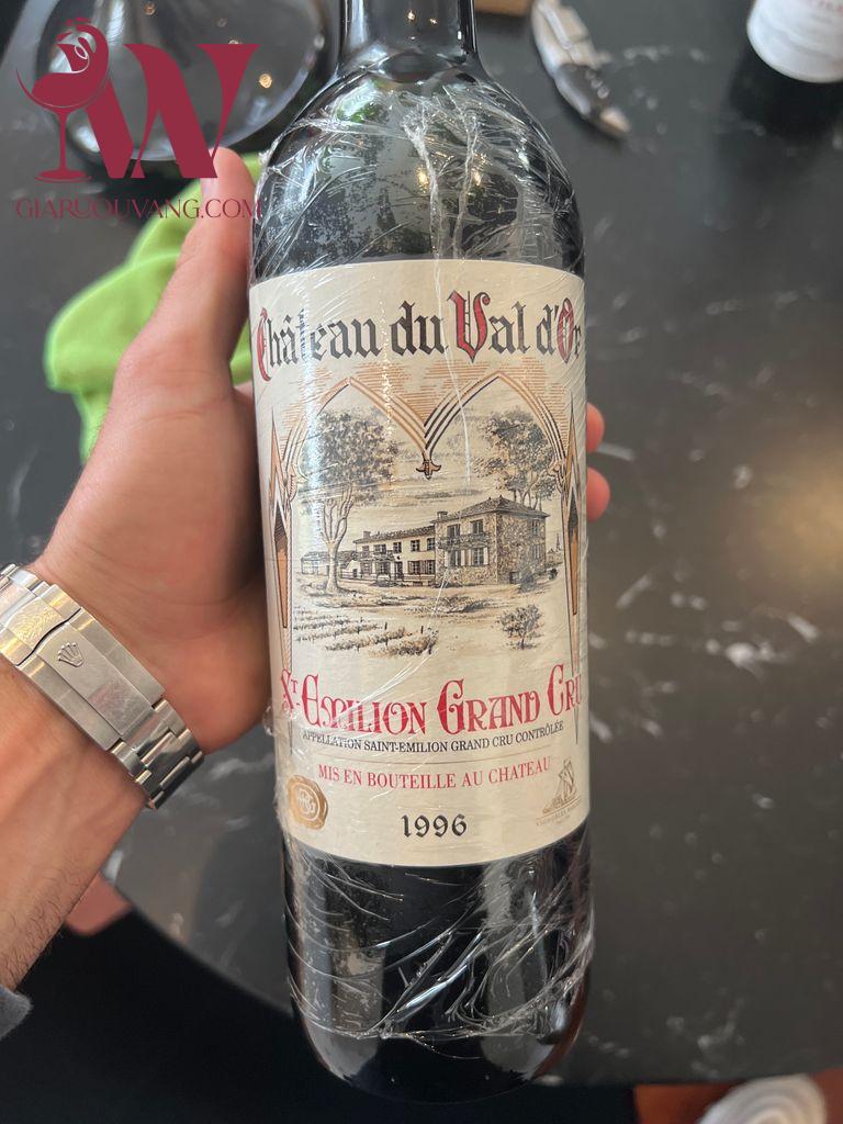 RƯỢU VANG PHÁP CHÂTEAU DU VAL D'OR 14 ĐỘ RẺ NHẤT