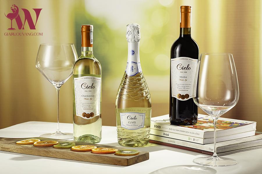 VANG TRẮNG Ý CIELO CHARDONNAY