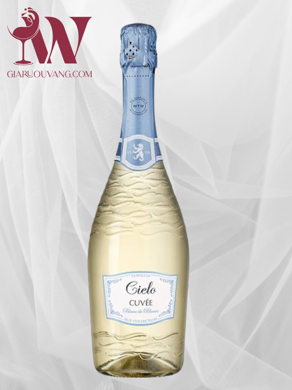 VANG NỔ Ý CIELO CUVÉE BLANC DE BLANCS 10,5 ĐỘ