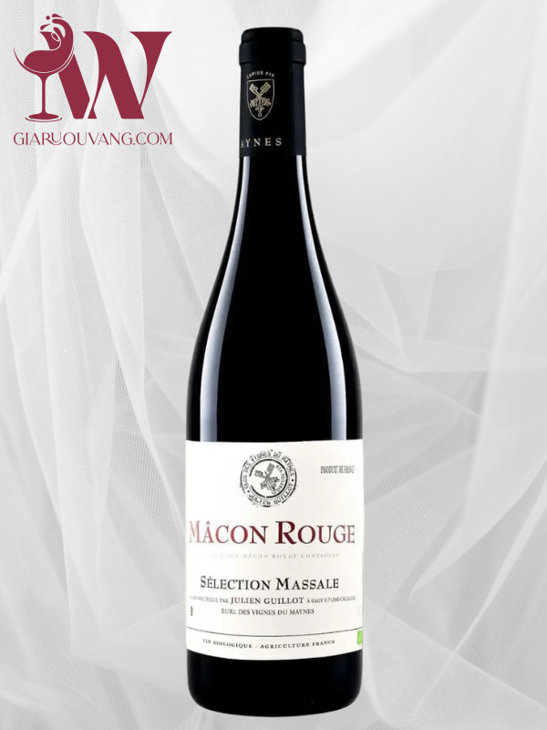 VANG PHÁP CLOS DES VIGNES DU MAYNES MÂCON ROUGE SÉLECTION MASSALE 2023