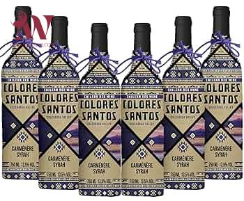 VANG CHILE COLORES SANTOS CARMENERE SYRAH 13,5 ĐỘ