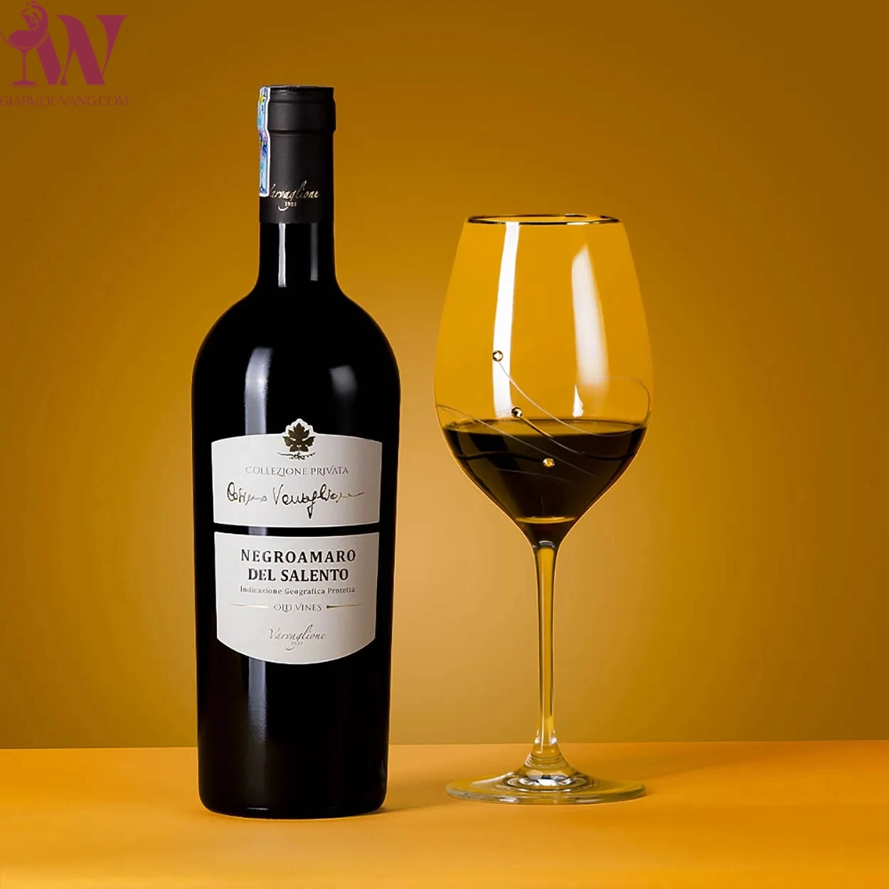 VANG Ý COSIMO VARVAGLIONE COLLEZIONE PRIVATA NEGROAMARO DEL SALENTO