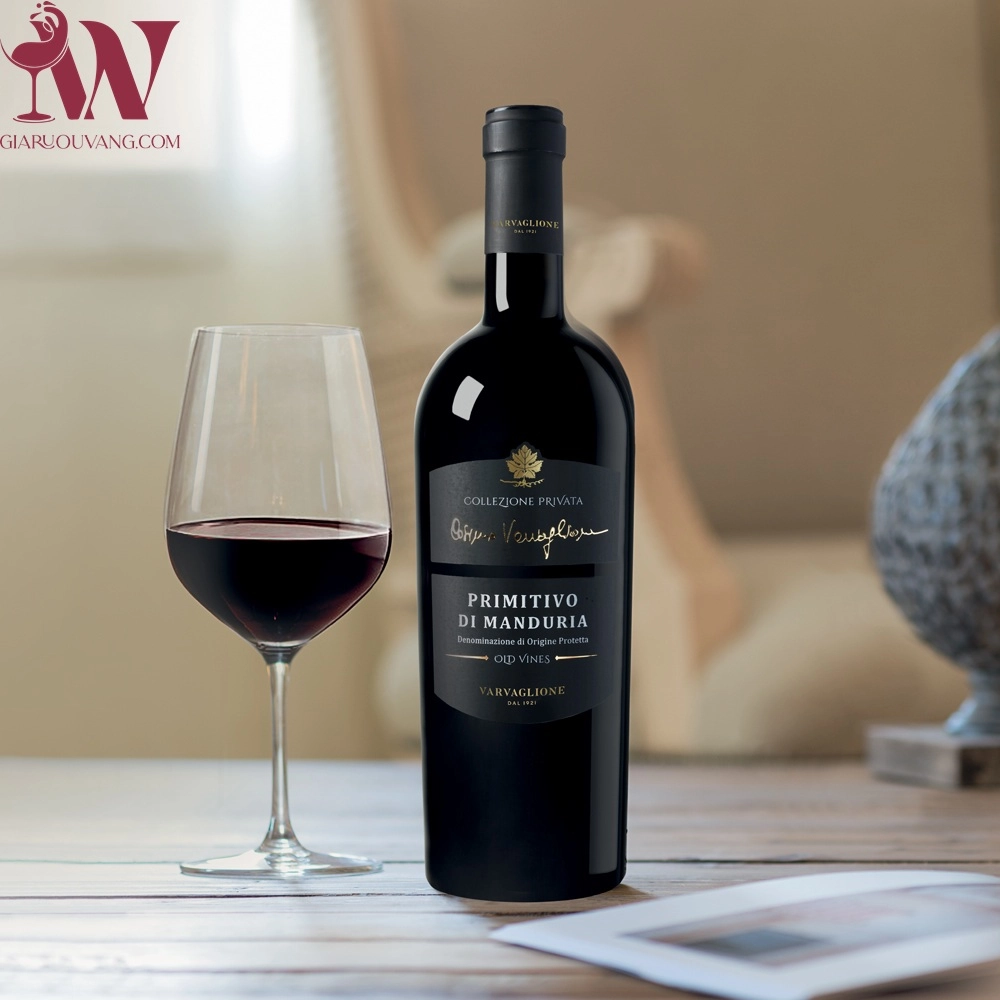 VANG Ý COSIMO VARVAGLIONE COLLEZIONE PRIVATA PRIMITIVO DI MANDURIA 
