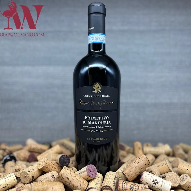 VANG Ý COSIMO VARVAGLIONE COLLEZIONE PRIVATA PRIMITIVO DI MANDURIA