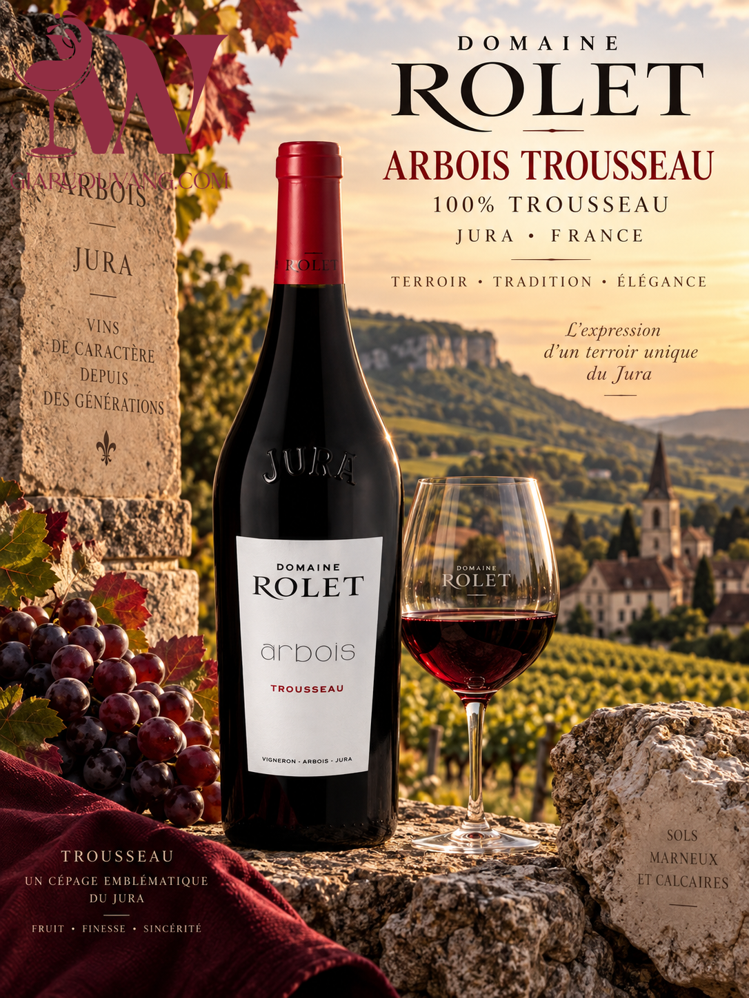 Domaine Rolet Trousseau Arbois1