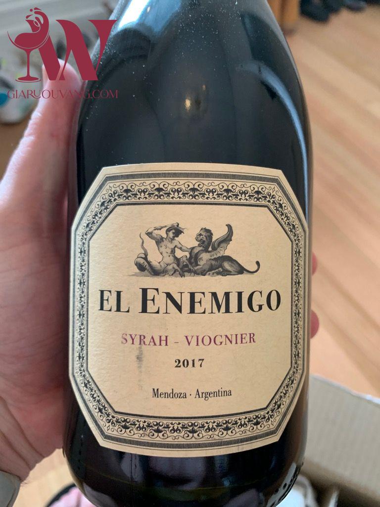 RƯỢU VANG EL ENEMIGO SYRAH VIOGNIER