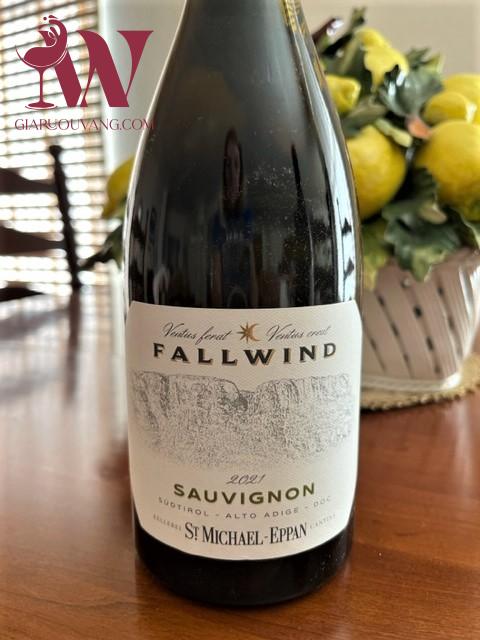VANG Ý FALLWIND SAUVIGNON ALTO ADIGE DOC