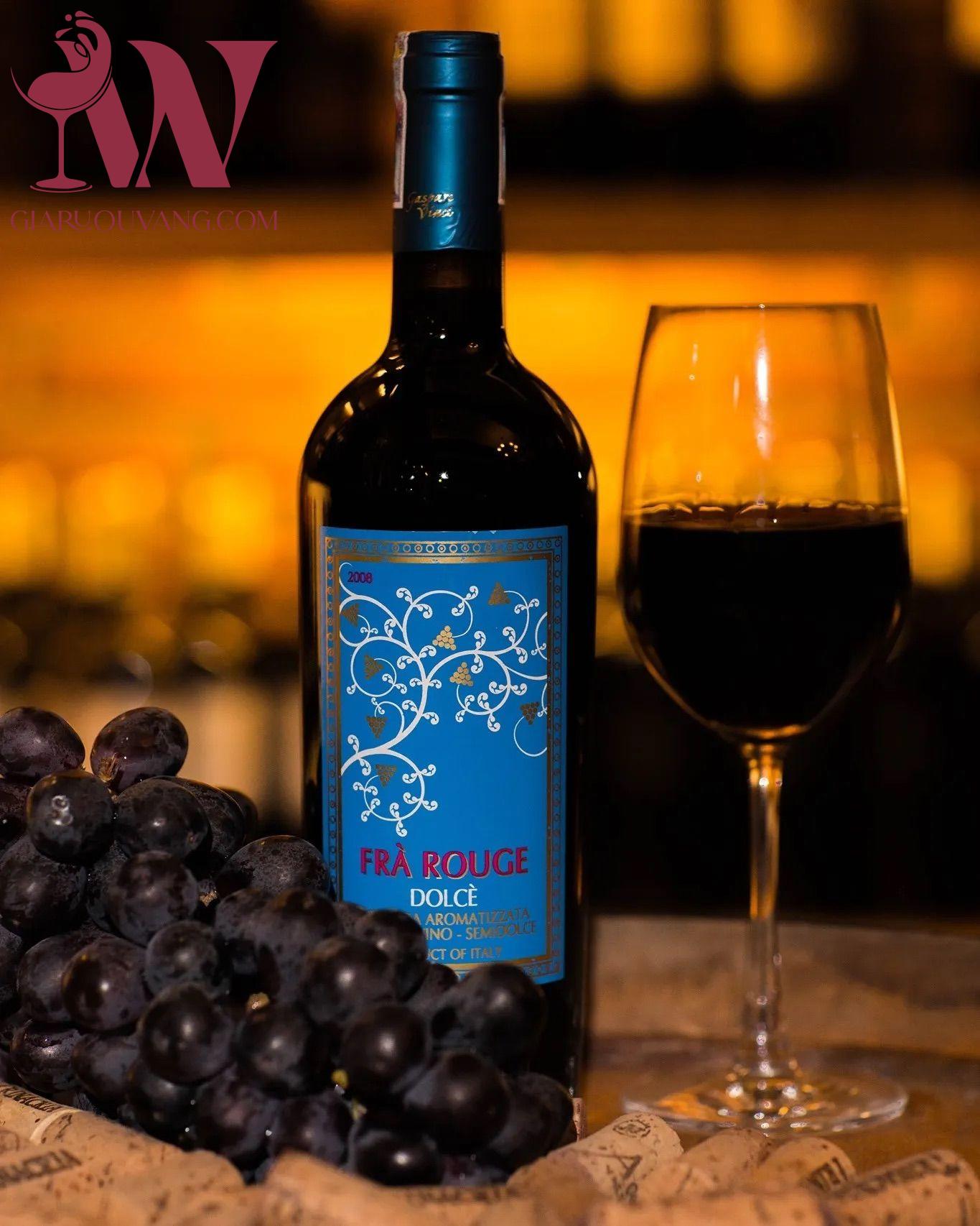 VANG Ý NGỌT FRA ROUGE DOLCE