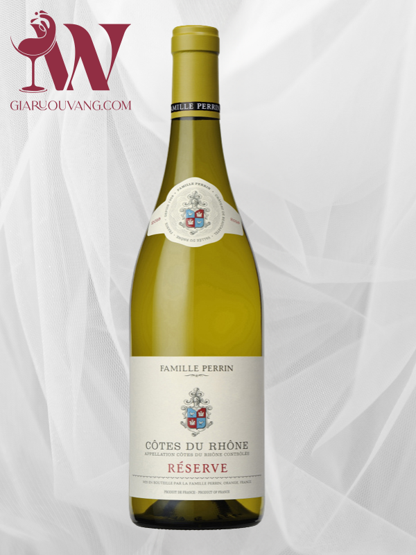 VANG PHÁP FAMILLE PERRIN CÔTES-DU-RHÔNE BLANC RÉSERVE