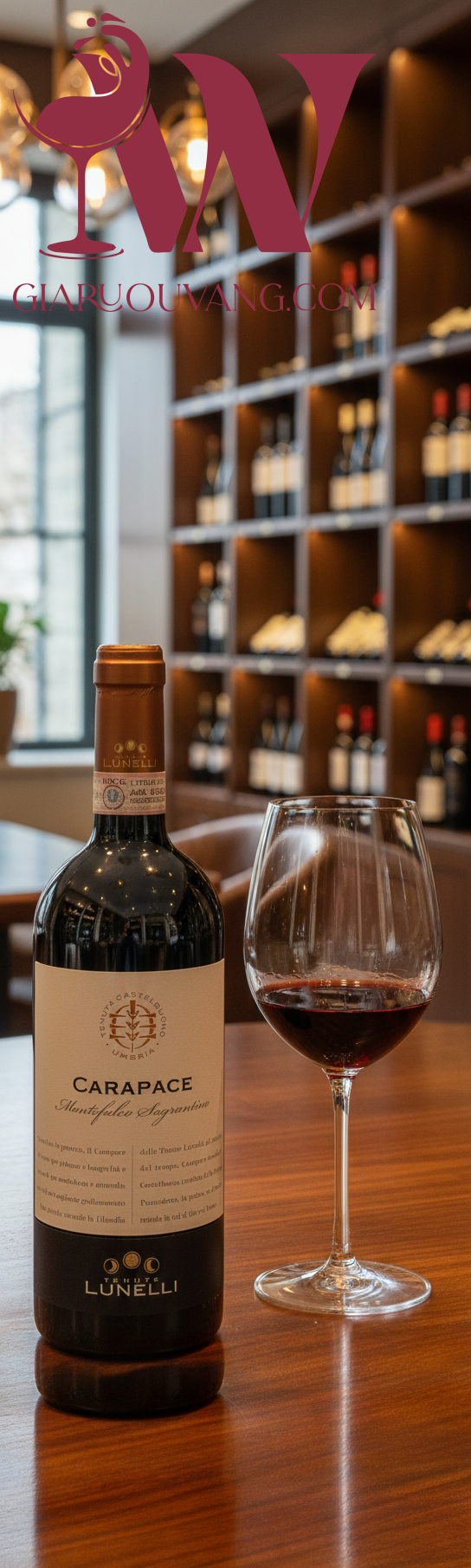 RƯỢU VANG TENUTE LUNELLI CARAPACE MONTEFALCO SAGRANTINO