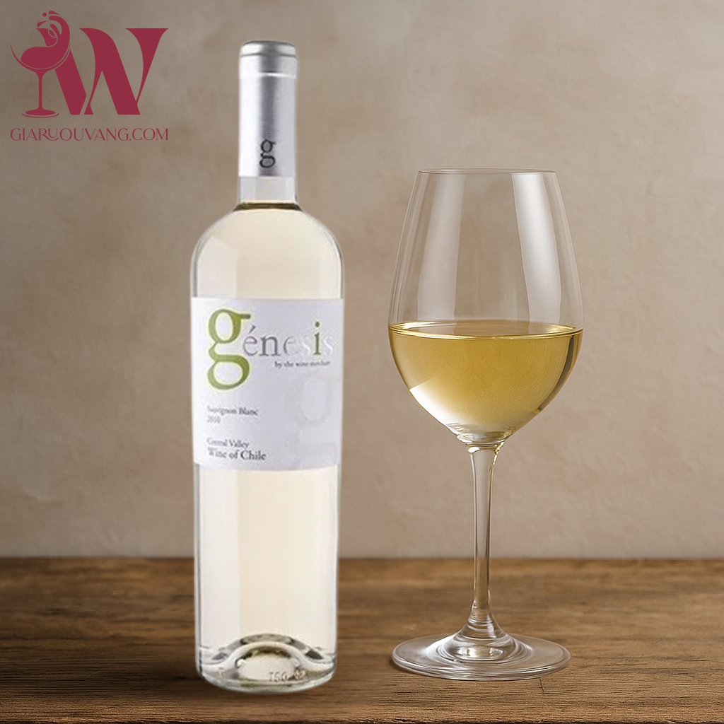 VANG TRẮNG CHILE GENESIS SAUVIGNON BLANC 12,5 ĐỘ