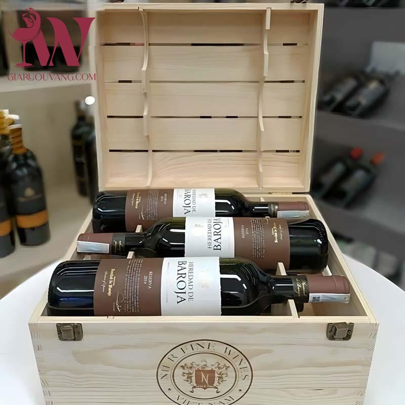 RƯỢU VANG HEREDAD DE BAROJA RESERVA 14 ĐỘ RẺ NHẤT