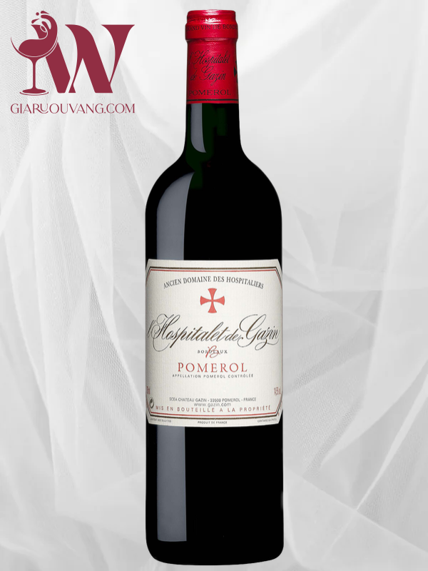 RƯỢU VANG PHÁP L’HOSPITALET DE GAZIN POMEROL