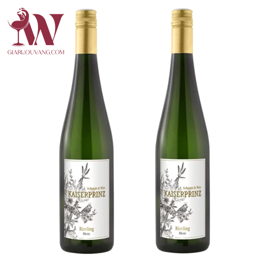 RƯỢU VANG TRẮNG KAISERPRINZ RIESLING 10 ĐỘ