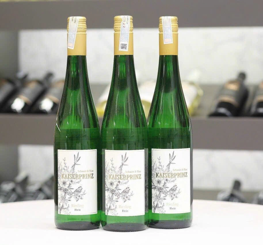RƯỢU VANG TRẮNG KAISERPRINZ RIESLING 10 ĐỘ