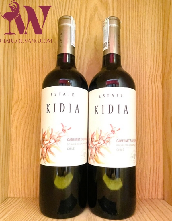 RƯỢU VANG KIDIA CLASSICO CABERNET SAUVIGNON 13,5 ĐỘ