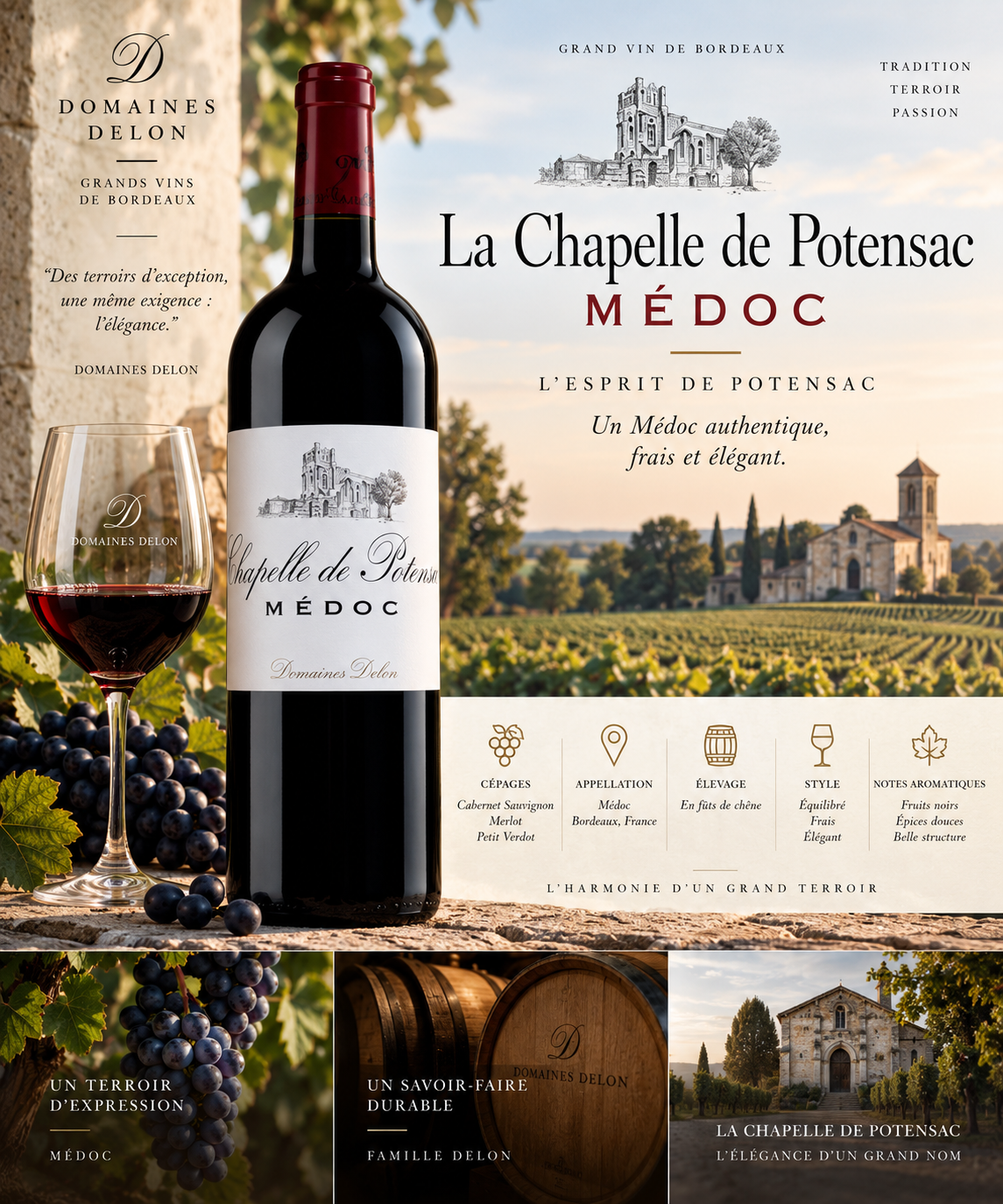 La Chapelle de Potensac, Medoc4