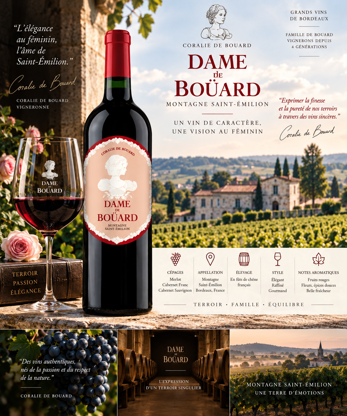 La Dame de Bouard, Montagne Saint-Emilion6