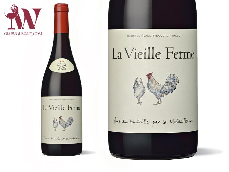 RƯỢU VANG CON GÀ LA VIEILLE FERME ROUGE