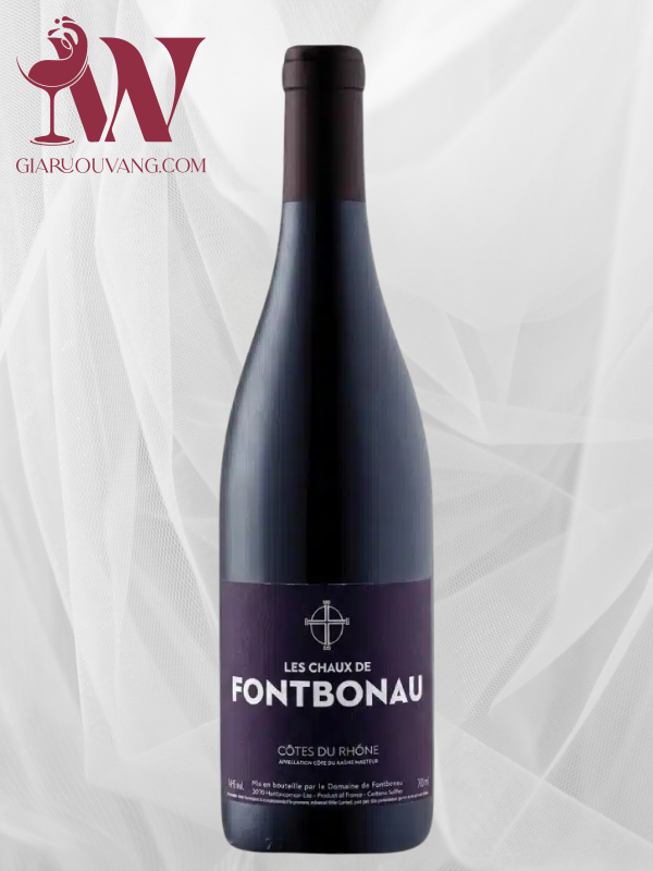 RƯỢU VANG PHÁP LES CHAUX DE FONTBONAU CÔTES DU RHÔNE