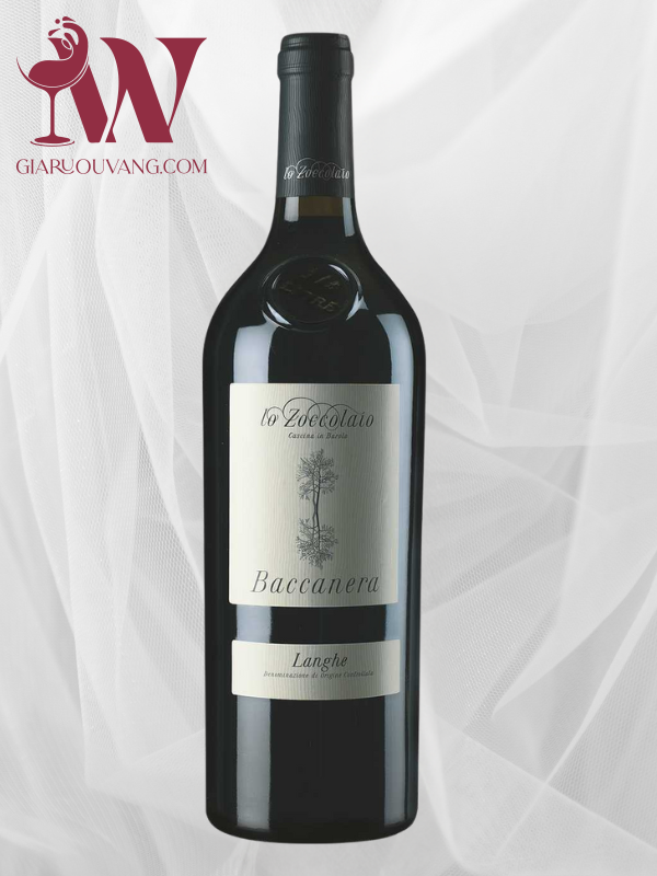 VANG Ý LO ZOCCOLAIO LANGHE ROSSO BACCANERA