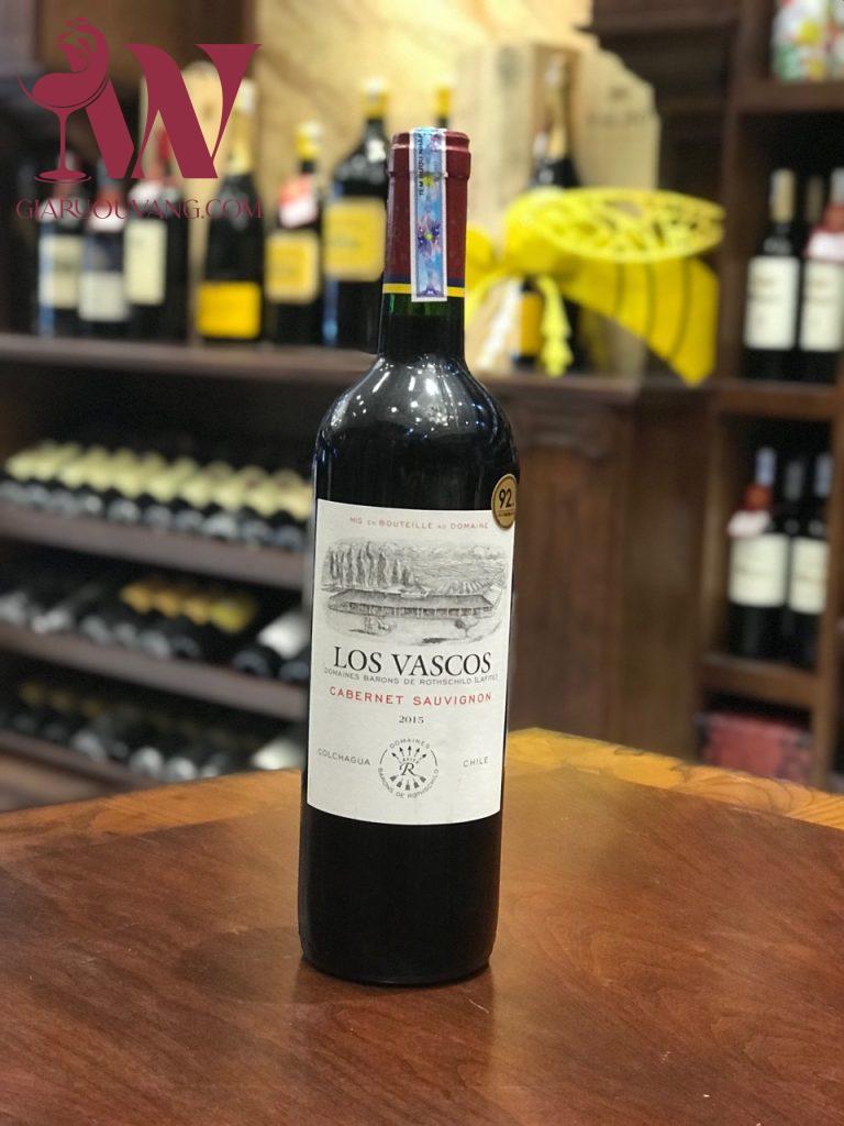 VANG CHILE LOS VASCOS CABERNET SAUVIGNON 14 ĐỘ