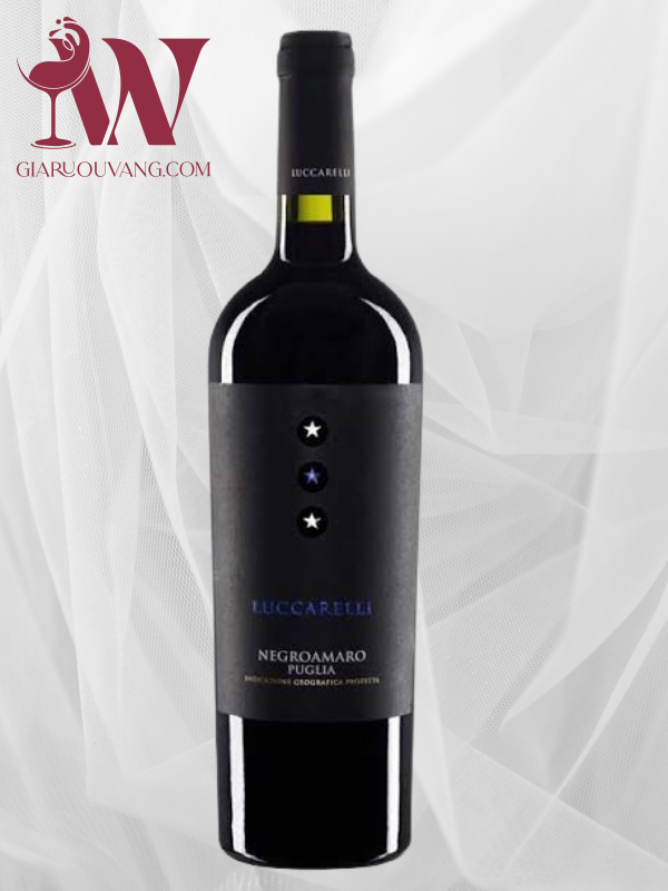VANG Ý LUCCARELLI NEGROAMARO- RẺ NHẤT HN