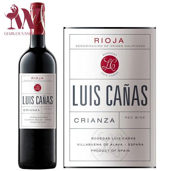 RƯỢU VANG LUIS CANAS CRIANZA 14,5 ĐỘ RẺ NHẤT