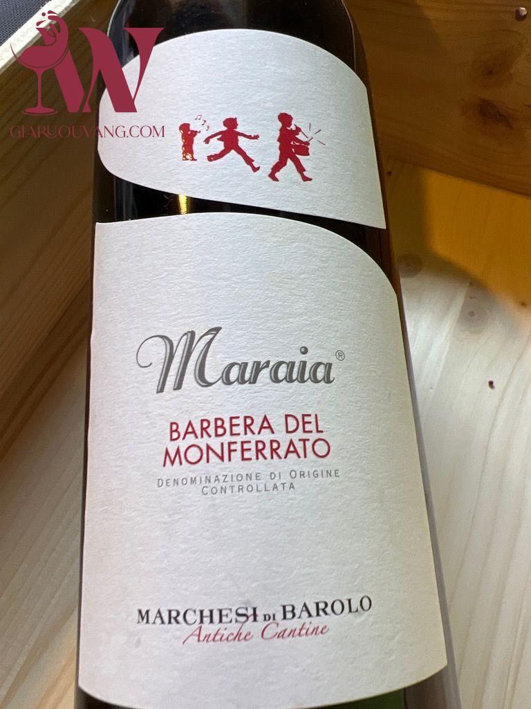 VANG Ý MARAIA MARCHESI DI BAROLO BARBERA DEL MONFERRATO