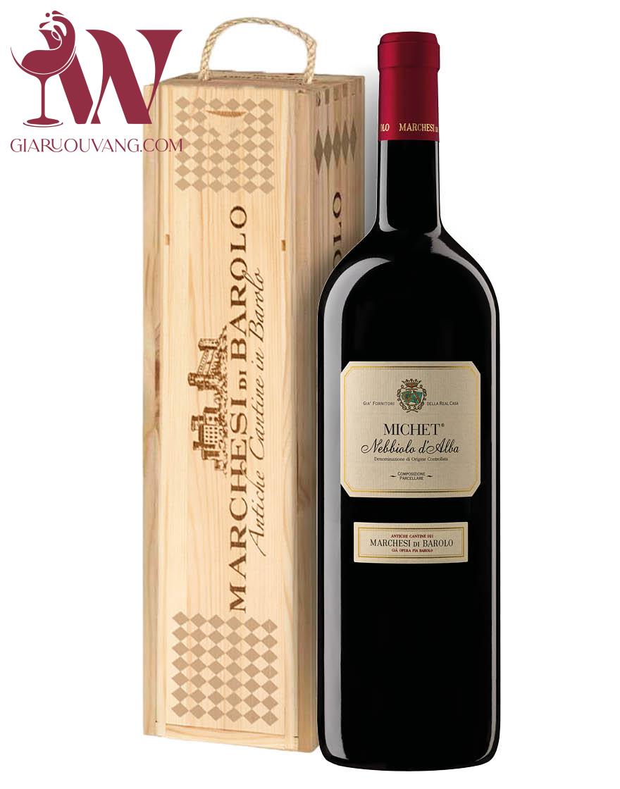 VANG Ý MICHET NEBBIOLO MARCHESI DI BAROLO D'ALBA