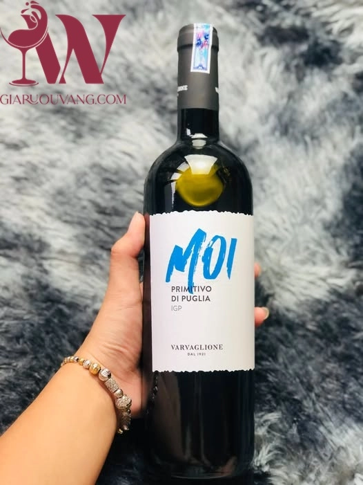 VANG Ý MOI PRIMITIVO DI PUGLIA IGP 13 ĐỘ RẺ NHẤT