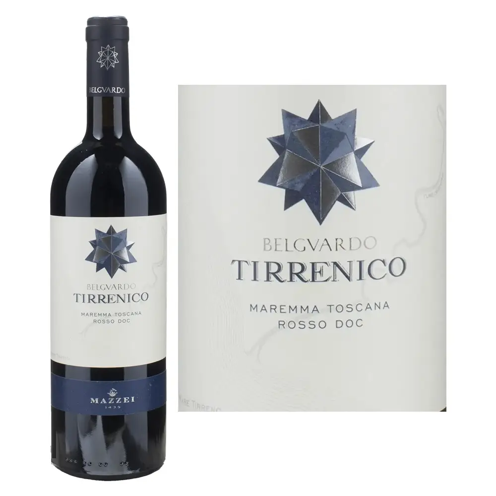 VANG Ý MAZZEI BELGUARDO TIRRENICO MAREMMA TOSCANA ROSSO