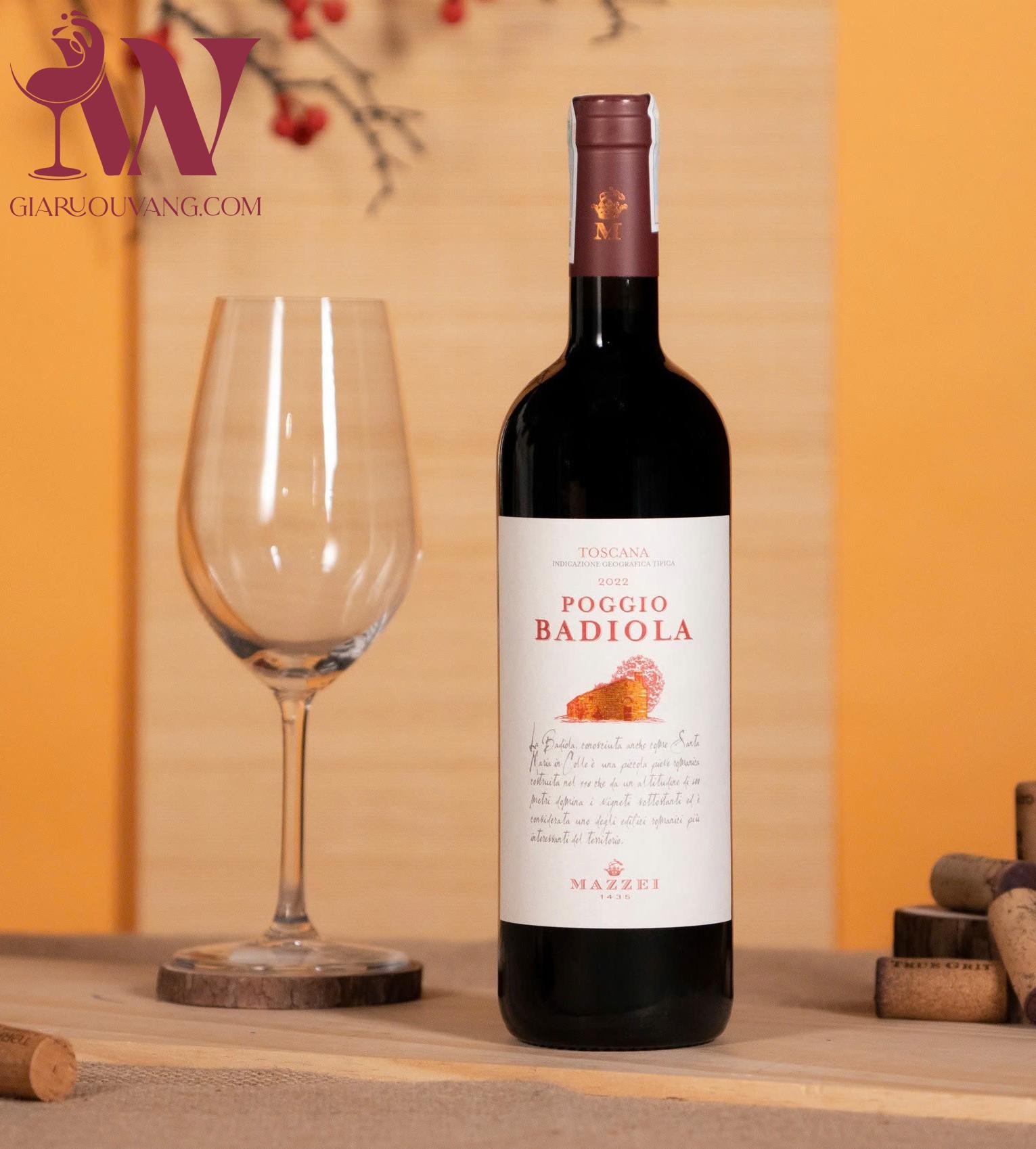 VANG Ý MAZZEI POGGIO BADIOLA TOSCANA