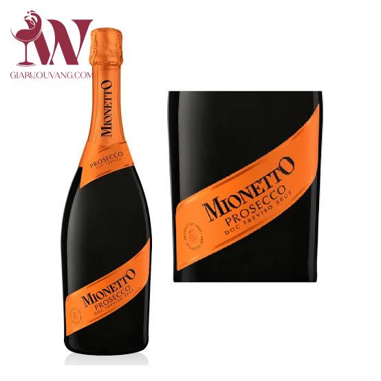 VANG SỦI Ý MIONETTO PROSECCO DOC