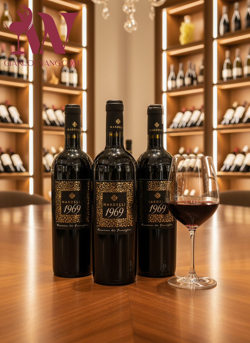 VANG Ý NARDELLI 1969 MERLOT CABERNET