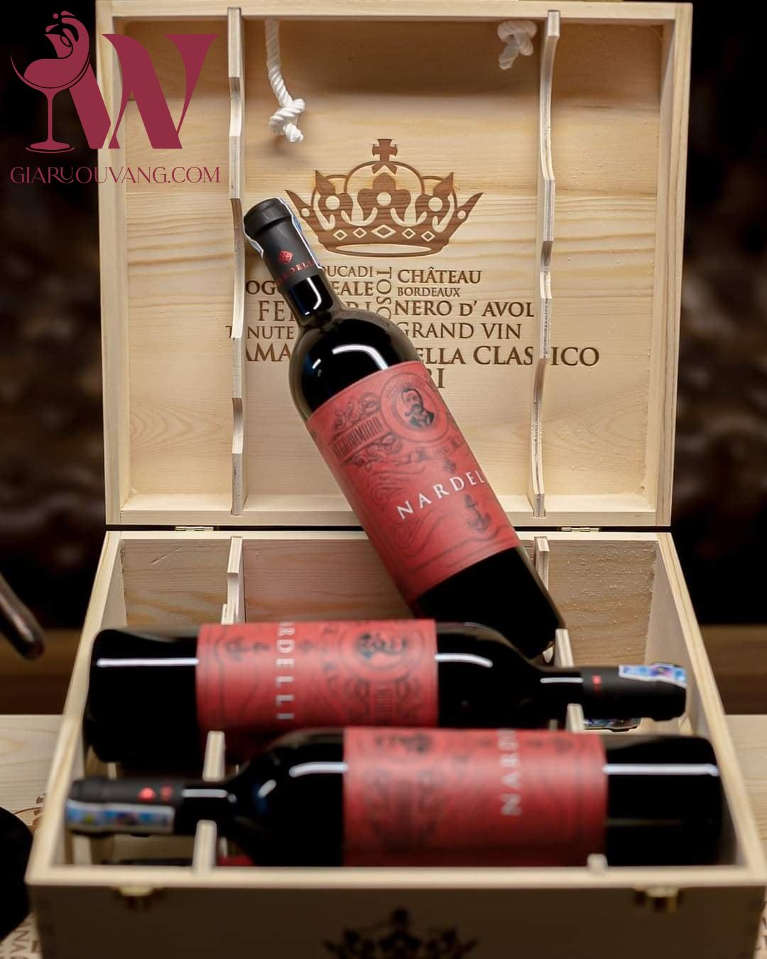 RƯỢU VANG Ý NARDELLI NEGRAMARO