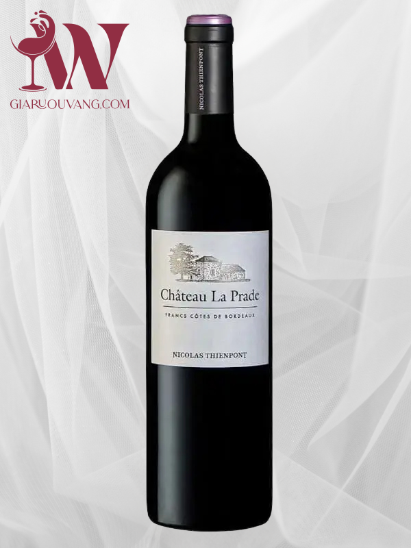 VANG PHÁP CHÂTEAU LA PRADE FRANCS CÔTES DE BORDEAUX