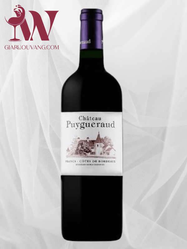 RƯỢU VANG PHÁP CHÂTEAU PUYGUERAUD FRANCS CÔTES DE BORDEAUX