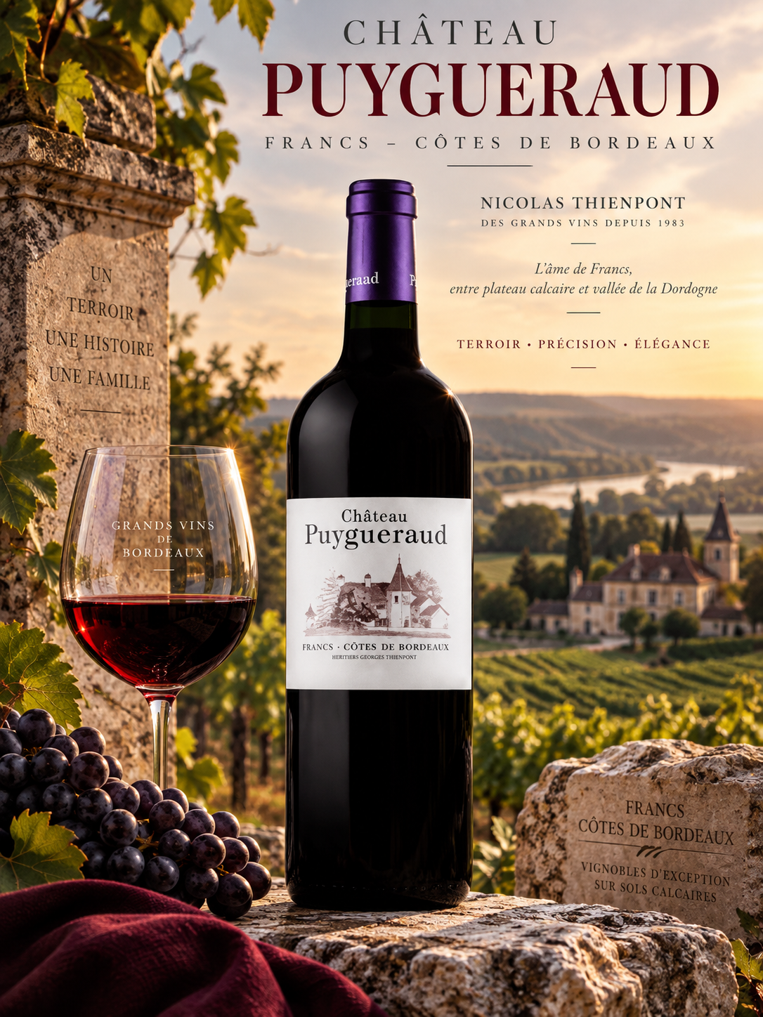 Nicolas Thienpont, Chateau Puygueraud, Francs Cotes de Bordeaux3