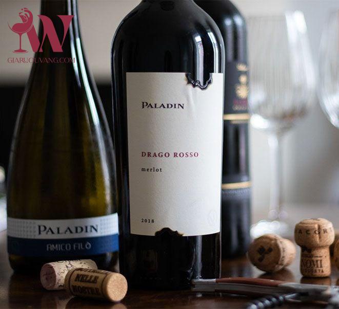 VANG Ý PALADIN DRAGO ROSSO MERLOT 2019