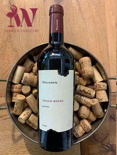 VANG Ý PALADIN DRAGO ROSSO MERLOT 2019