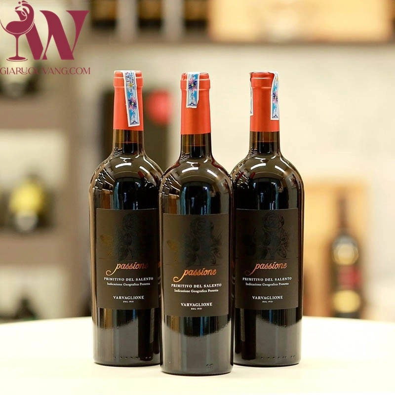 VANG Ý PASSIONE PRIMITIVO DEL SALENTO IGP RẺ