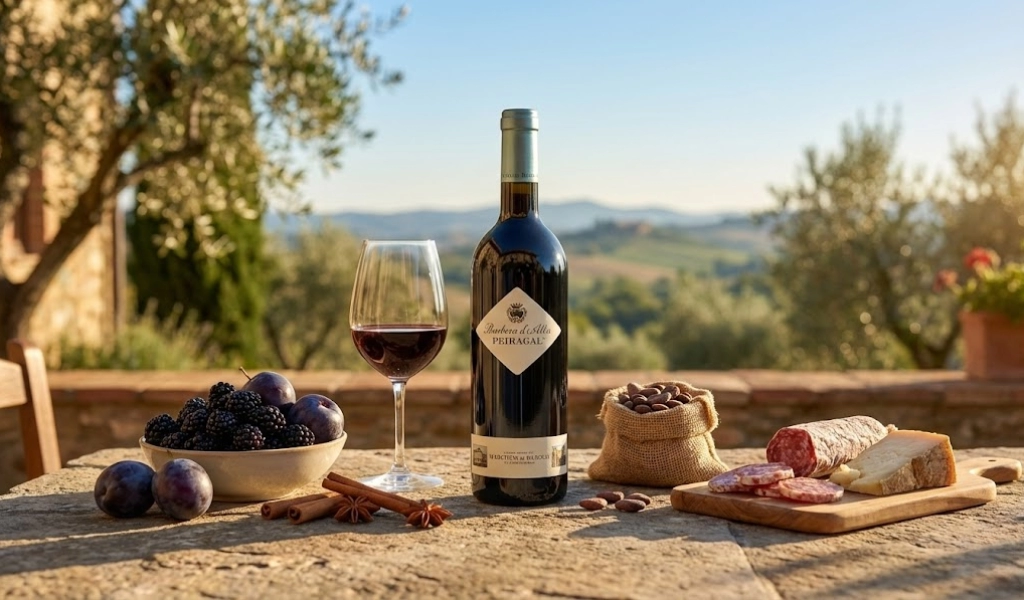 VANG Ý PEIRAGAL MARCHESI DI BAROLO BARBERA D'ALBA SUPERIORE