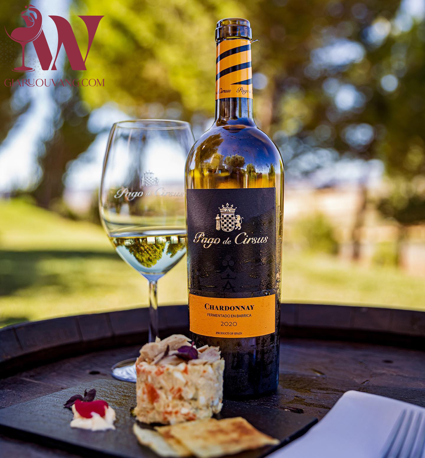 RƯỢU VANG PAGO DE CIRSUS CHARDONNAY FERMENTADO EN BARICA