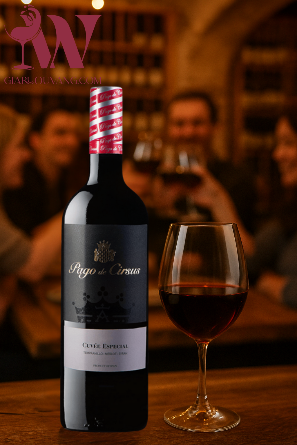 RƯỢU VANG PAGO DE CIRSUS CUVEE ESPECIAL 15 ĐỘ