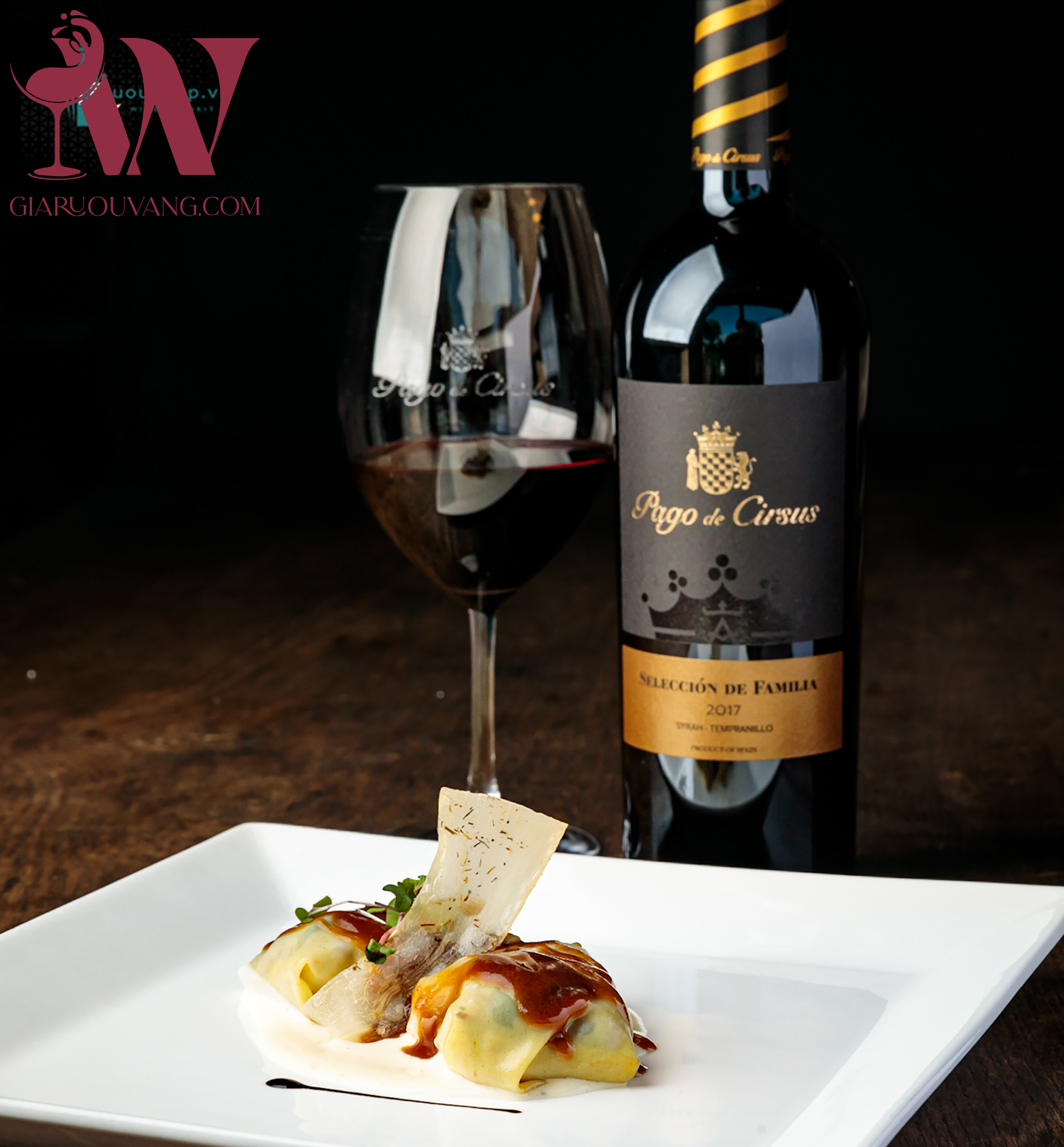 RƯỢU VANG PAGO DE CIRSUS SELECCION DE FAMILIA 15 ĐỘ