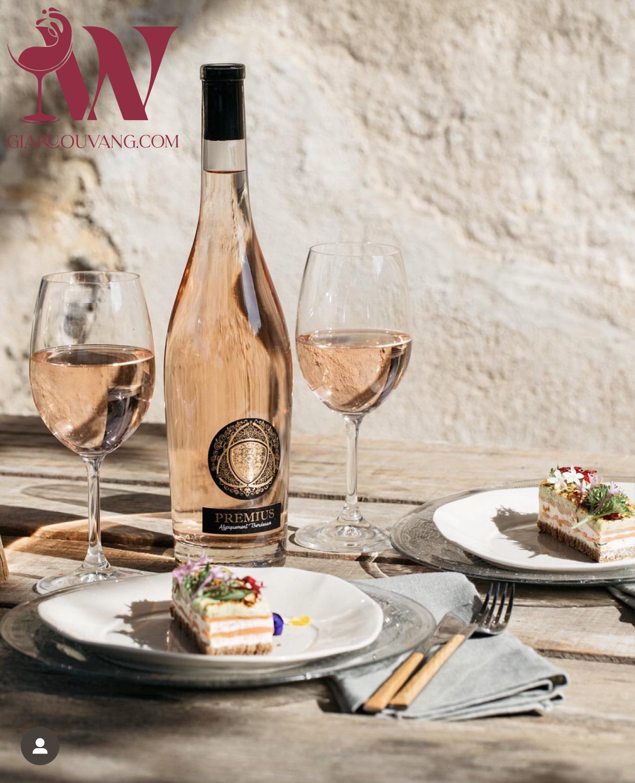 VANG HỒNG PREMIUS BORDEAUX ROSÉ