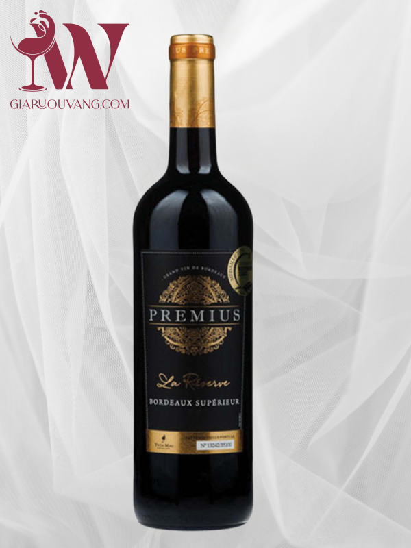 VANG PHÁP PREMIUS LA RÉSERVE BORDEAUX SUPÉRIEUR