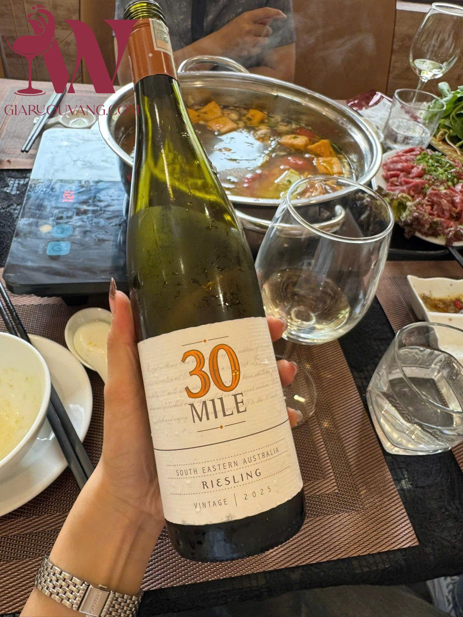 RƯỢU VANG 30 MILE RIESLING