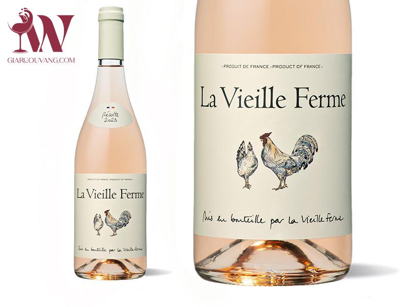RƯỢU VANG CON GÀ LA VIEILLE FERME ROSÉ